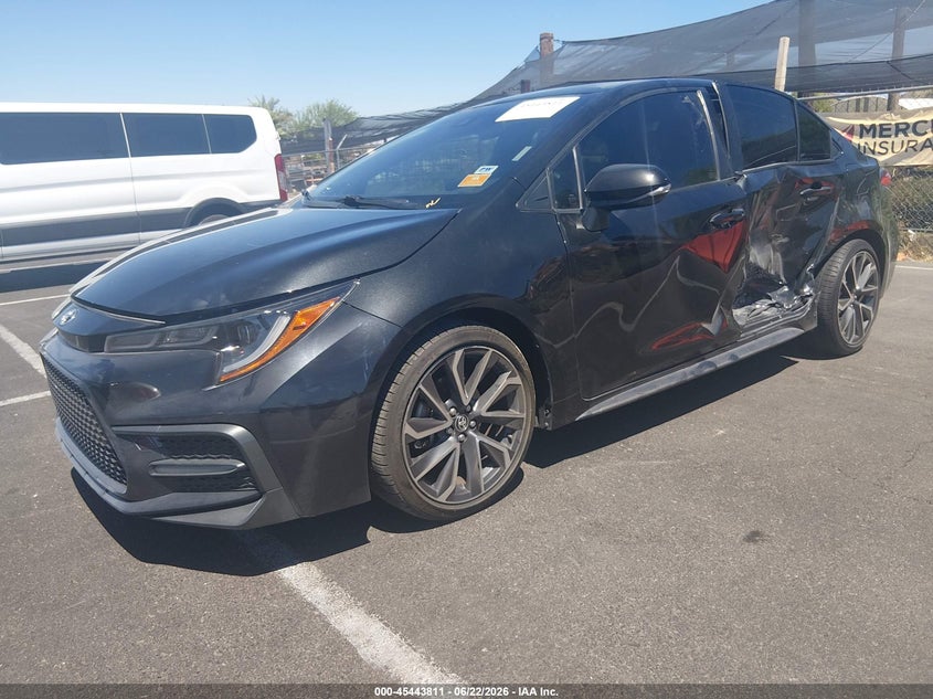 2022 Toyota Corolla VIN JTDP4MCE1NJ092075 IAAI salvage auction — SIDE, Salvage Title, sold $5,000 on 2026-08-02 (photo 2)