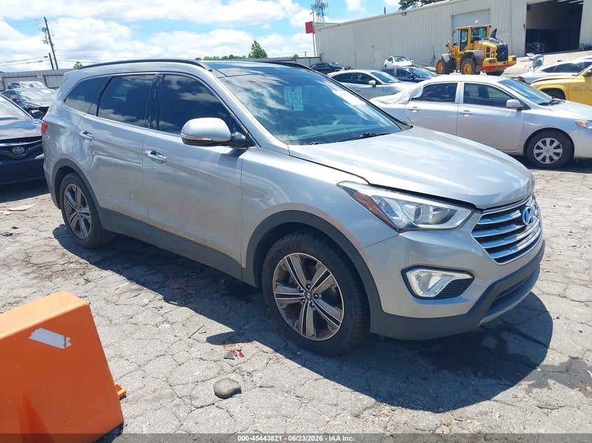 2013 Hyundai Santa fe VIN KM8SR4HF9DU001625 IAAI salvage auction — ELECTRICAL, Salvage (Georgia), sold $1,600 on 2026-07-16 (photo 1)