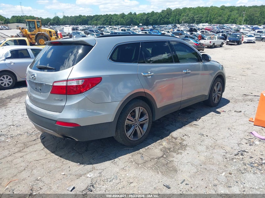 2013 Hyundai Santa fe VIN KM8SR4HF9DU001625 IAAI salvage auction — ELECTRICAL, Salvage (Georgia), sold $1,600 on 2026-07-16 (photo 4)