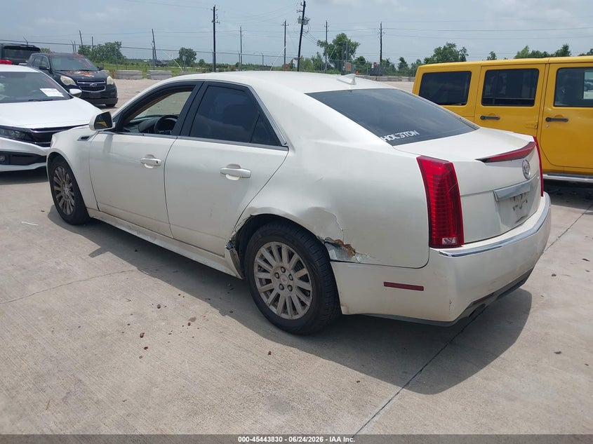 2011 Cadillac Cts VIN 1G6DE5EY3B0104051 IAAI salvage auction — LEFT SIDE, Salvage (Texas), sold $325 on 2026-07-10 (photo 3)