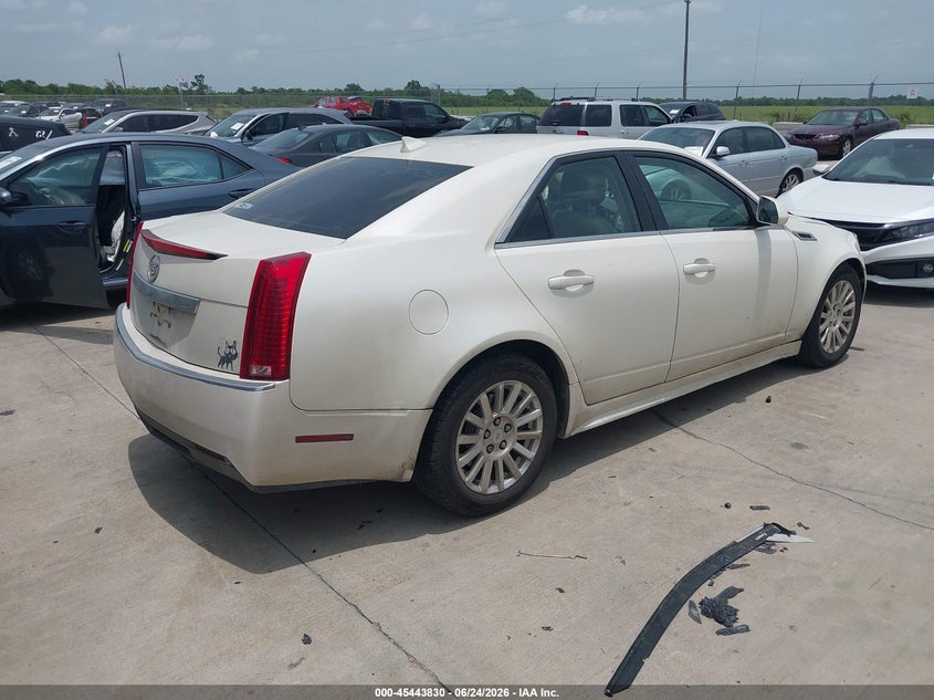 2011 Cadillac Cts VIN 1G6DE5EY3B0104051 IAAI salvage auction — LEFT SIDE, Salvage (Texas), sold $325 on 2026-07-10 (photo 4)