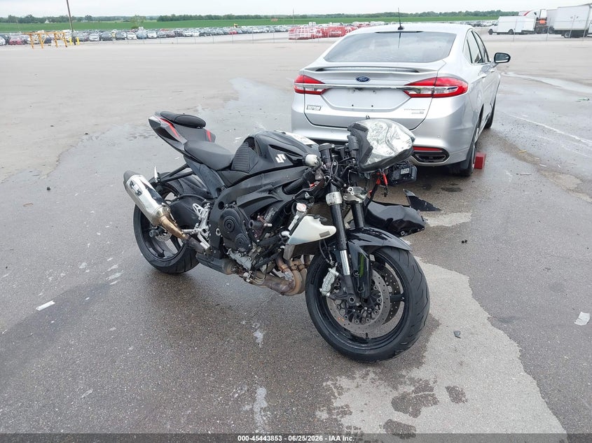 2014 Suzuki Gsx-r VIN JS1GN7FA2E2101071 IAAI salvage auction — FRONT END, Certificate Of Title (Nebraska), sold $1,150 on 2026-07-23 (photo 1)