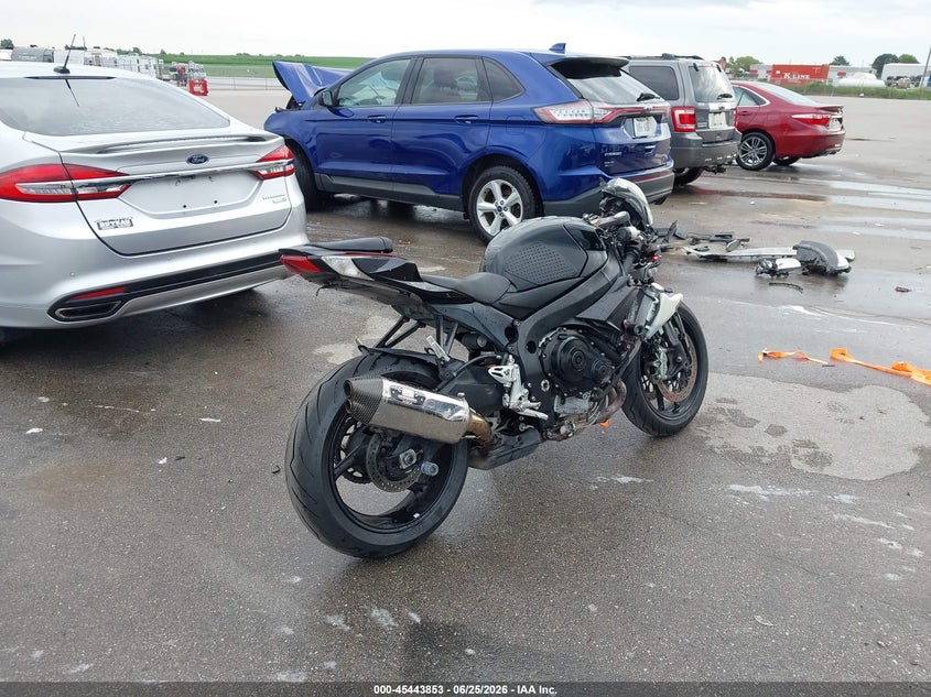 2014 Suzuki Gsx-r VIN JS1GN7FA2E2101071 IAAI salvage auction — FRONT END, Certificate Of Title (Nebraska), sold $1,150 on 2026-07-23 (photo 4)