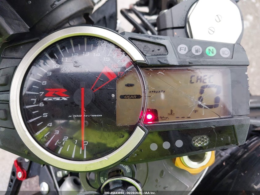 2014 Suzuki Gsx-r VIN JS1GN7FA2E2101071 IAAI salvage auction — FRONT END, Certificate Of Title (Nebraska), sold $1,150 on 2026-07-23 (photo 7)