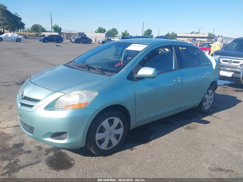 2008 Toyota Yaris VIN JTDBT923484022406 IAAI salvage auction — REAR END, Salvage (California), sold $475 on 2026-07-29 (photo 2)