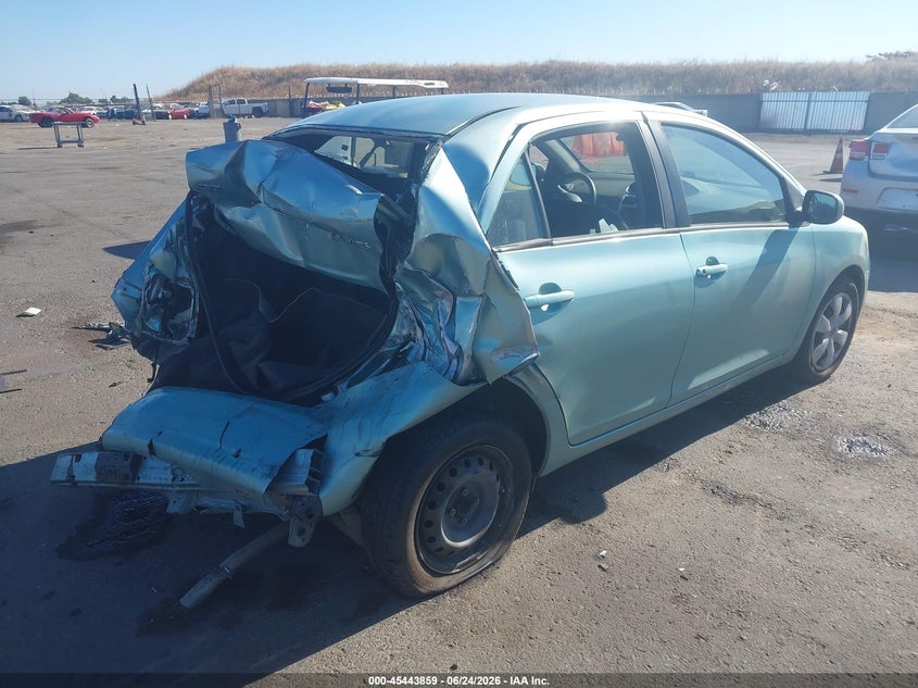 2008 Toyota Yaris VIN JTDBT923484022406 IAAI salvage auction — REAR END, Salvage (California), sold $475 on 2026-07-29 (photo 4)