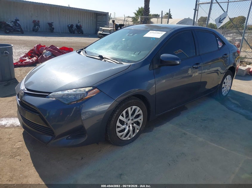 2019 Toyota Corolla VIN 5YFBURHE0KP922780 IAAI salvage auction — RIGHT SIDE, Salvage (California), sold $4,500 on 2026-07-15 (photo 2)
