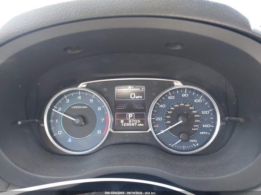 2017 Subaru Crosstrek VIN JF2GPADC8HH243025 IAAI salvage auction — NORMAL WEAR, Clear - Dealer Only (California), sold $225 on 2026-07-20 (photo 7)