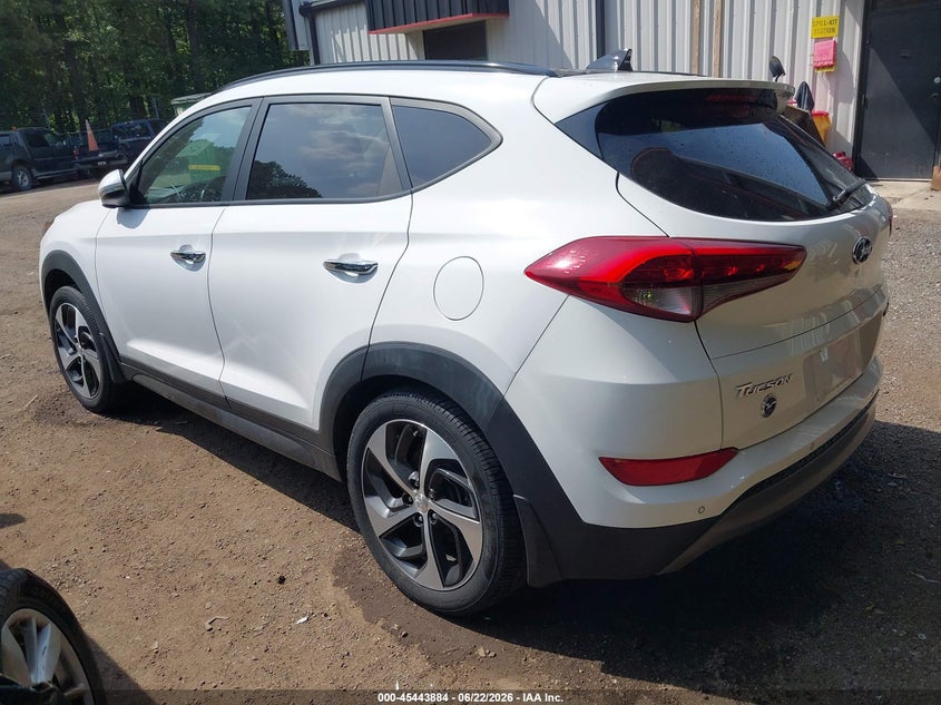 2016 Hyundai Tucson VIN KM8J33A24GU161074 IAAI salvage auction — REAR END, Salvage (Delaware), sold $1,550 on 2026-07-30 (photo 3)