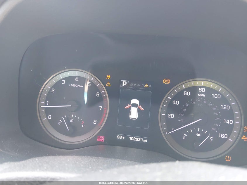 2016 Hyundai Tucson VIN KM8J33A24GU161074 IAAI salvage auction — REAR END, Salvage (Delaware), sold $1,550 on 2026-07-30 (photo 7)