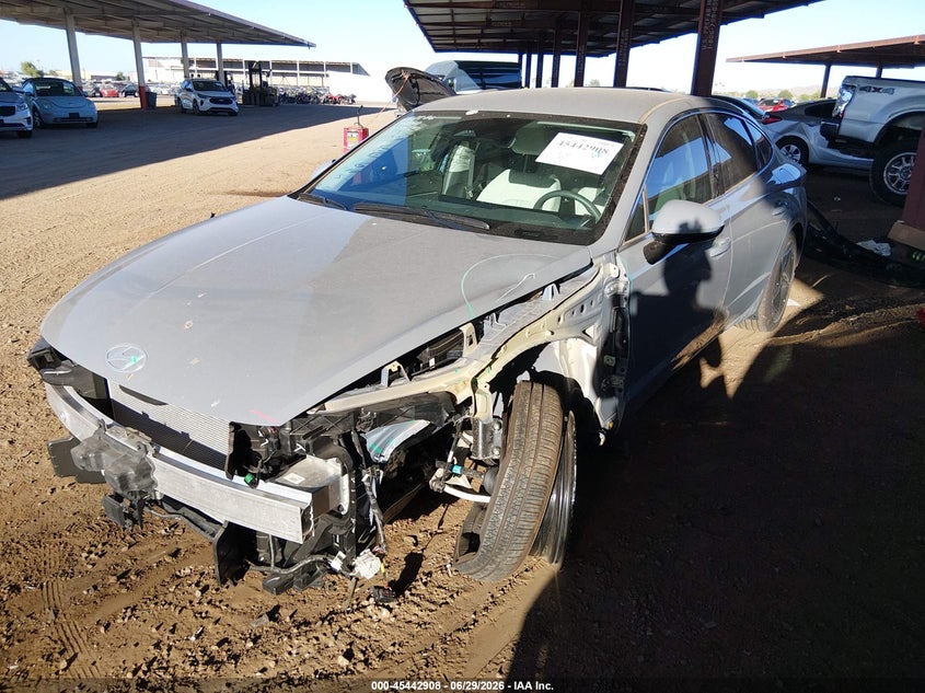 2026 Hyundai Sonata VIN KMHL64JA1TA539277 IAAI salvage auction — FRONT END, Salvage Title, sold $8,500 on 2026-08-01 (photo 2)