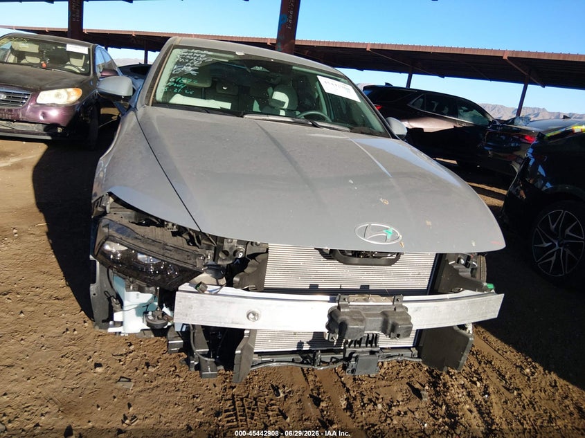 2026 Hyundai Sonata VIN KMHL64JA1TA539277 IAAI salvage auction — FRONT END, Salvage Title, sold $8,500 on 2026-08-01 (photo 6)