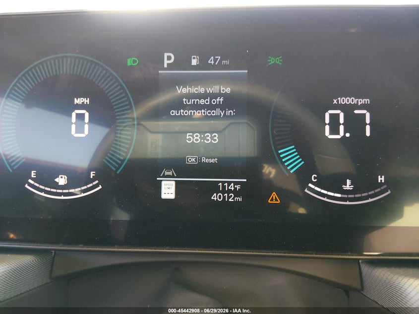 2026 Hyundai Sonata VIN KMHL64JA1TA539277 IAAI salvage auction — FRONT END, Salvage Title, sold $8,500 on 2026-08-01 (photo 7)