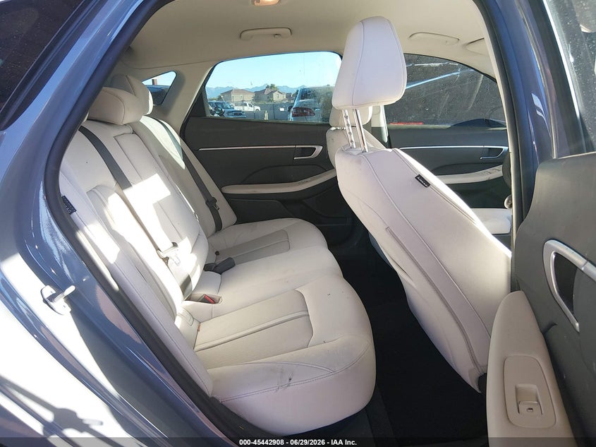 2026 Hyundai Sonata VIN KMHL64JA1TA539277 IAAI salvage auction — FRONT END, Salvage Title, sold $8,500 on 2026-08-01 (photo 8)