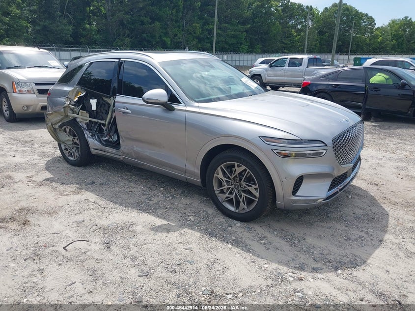 2023 Genesis Gv70 VIN KMUMADTB1PU111580 IAAI salvage auction — SIDE, Salvage (Georgia), sold $11,500 on 2026-07-16 (photo 1)