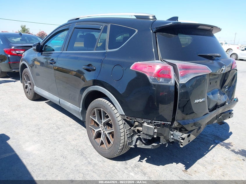 2016 Toyota VIN 2T3JFREV1GW456087 IAAI salvage auction — REAR END, Salvage (California), sold $7,250 on 2026-07-09 (photo 3)