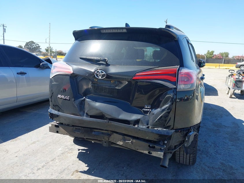 2016 Toyota VIN 2T3JFREV1GW456087 IAAI salvage auction — REAR END, Salvage (California), sold $7,250 on 2026-07-09 (photo 6)