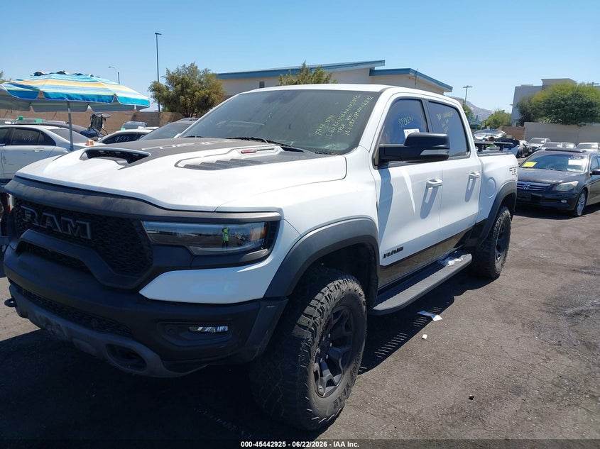 2022 Ram 1500 VIN 1C6SRFU92NN112892 IAAI salvage auction — THEFT, Salvage Title, sold $19,600 on 2026-07-24 (photo 2)