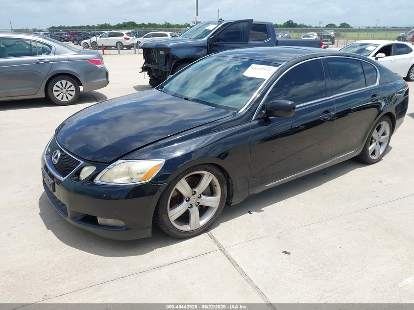2007 Lexus Gs 350 VIN JTHBE96S370015768 IAAI salvage auction — WATER/FLOOD, Salvage (Texas), sold $600 on 2026-08-01 (photo 2)