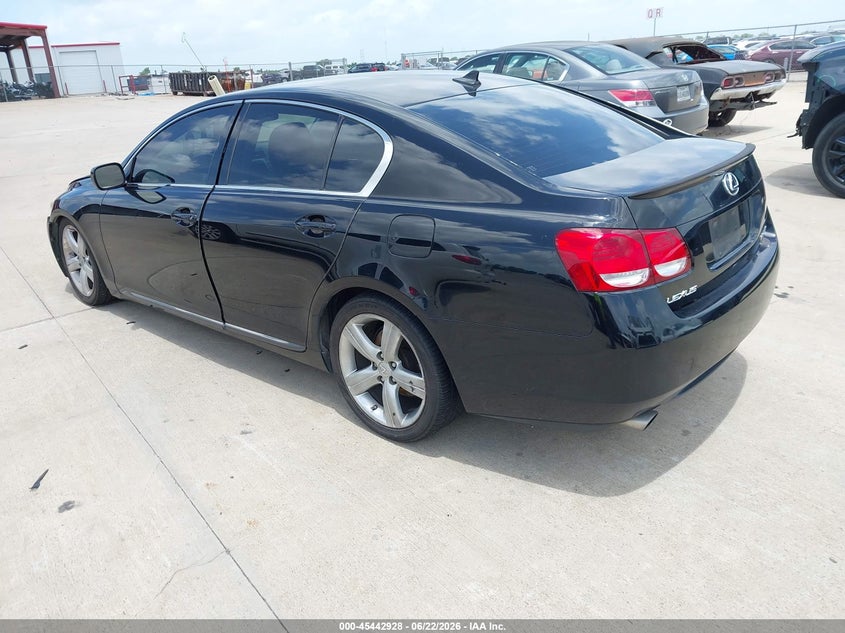2007 Lexus Gs 350 VIN JTHBE96S370015768 IAAI salvage auction — WATER/FLOOD, Salvage (Texas), sold $600 on 2026-08-01 (photo 3)