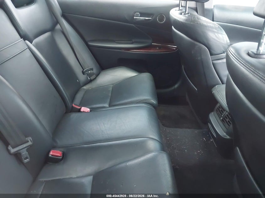 2007 Lexus Gs 350 VIN JTHBE96S370015768 IAAI salvage auction — WATER/FLOOD, Salvage (Texas), sold $600 on 2026-08-01 (photo 8)