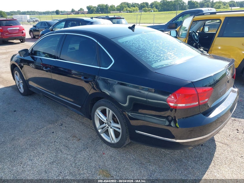 2014 Volkswagen Passat VIN 1VWCN7A30EC068835 IAAI salvage auction — LEFT FRONT, Salvage (Illinois), sold $800 on 2026-07-29 (photo 3)