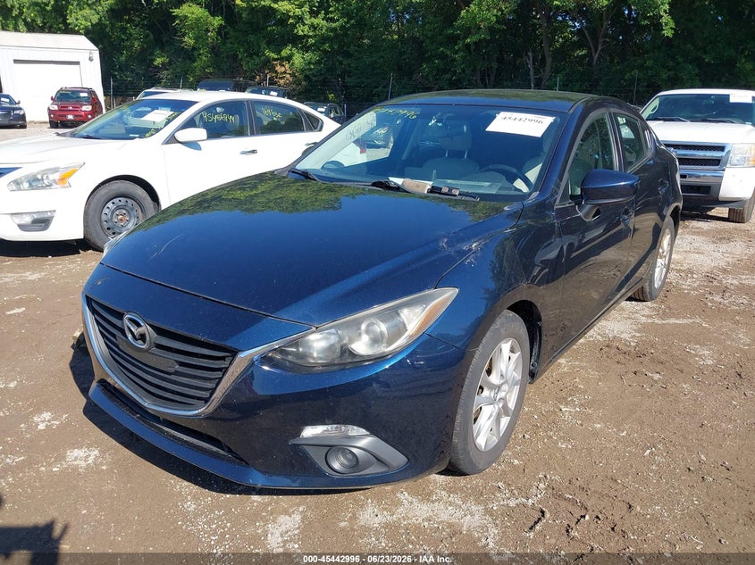 2015 Mazda 3 VIN JM1BM1V79F1272297 IAAI salvage auction — REAR END, Clear (Indiana), sold $2,500 on 2026-07-15 (photo 2)