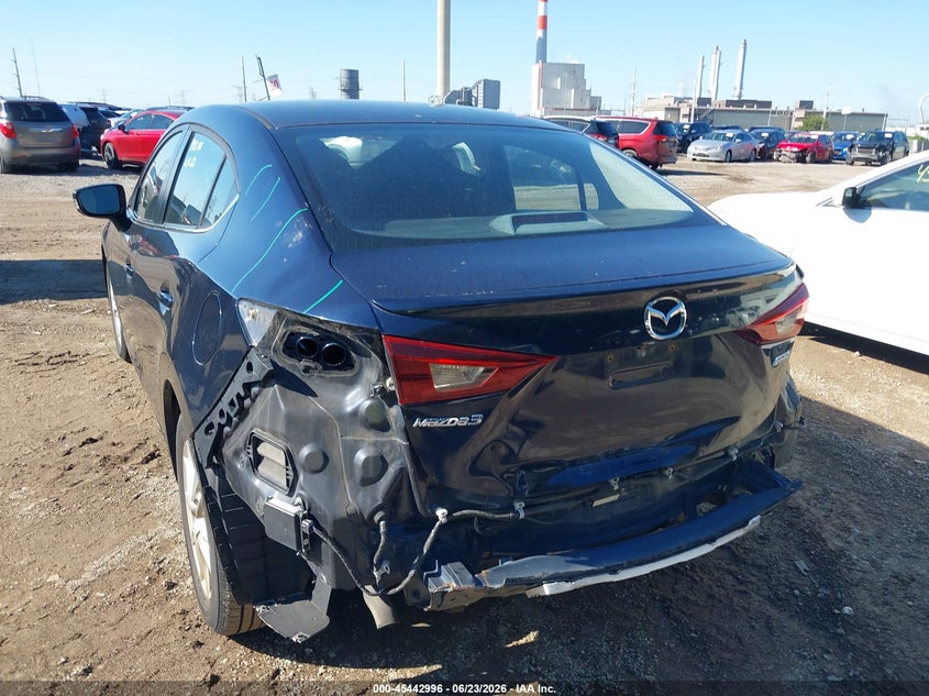 2015 Mazda 3 VIN JM1BM1V79F1272297 IAAI salvage auction — REAR END, Clear (Indiana), sold $2,500 on 2026-07-15 (photo 6)