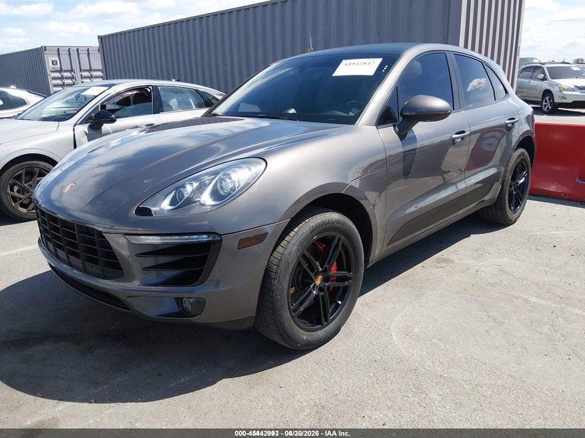 2015 Porsche Macan VIN WP1AB2A58FLB52392 IAAI salvage auction — REPOSSESSION, Clear - Dealer Only (California), sold $8,000 on 2026-07-30 (photo 2)