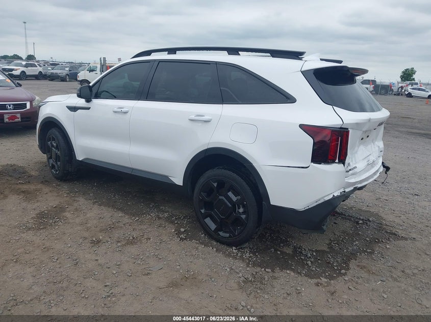 2025 Kia Sorento VIN 5XYRHDJF7SG398640 IAAI salvage auction — REAR END, Salvage (Arkansas), sold $17,200 on 2026-07-29 (photo 3)