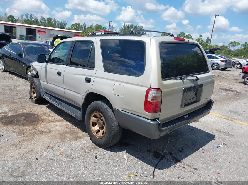1998 Toyota 4runner VIN JT3GM84R7W0029485 IAAI salvage auction — FRONT END, Rebuildable (Florida), sold $600 on 2026-07-08 (photo 3)