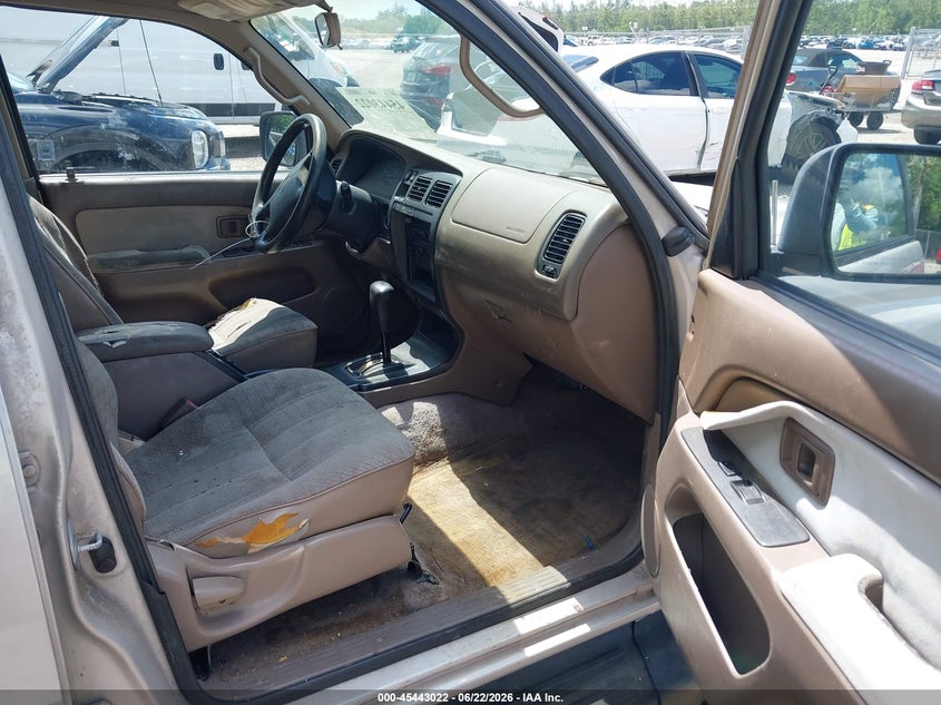 1998 Toyota 4runner VIN JT3GM84R7W0029485 IAAI salvage auction — FRONT END, Rebuildable (Florida), sold $600 on 2026-07-08 (photo 5)