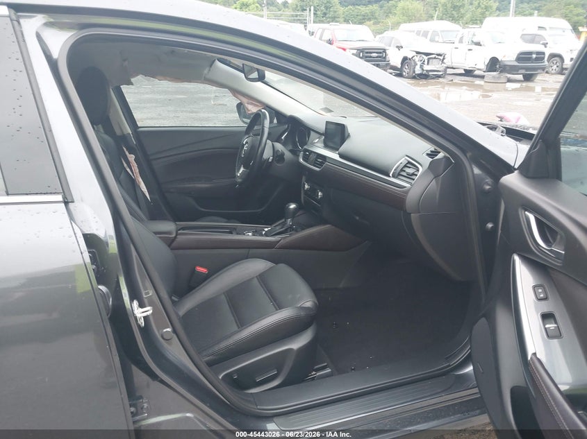 2016 Mazda 6 VIN JM1GJ1W58G1474447 IAAI salvage auction — LEFT SIDE, Salvage Title, sold $950 on 2026-07-29 (photo 5)
