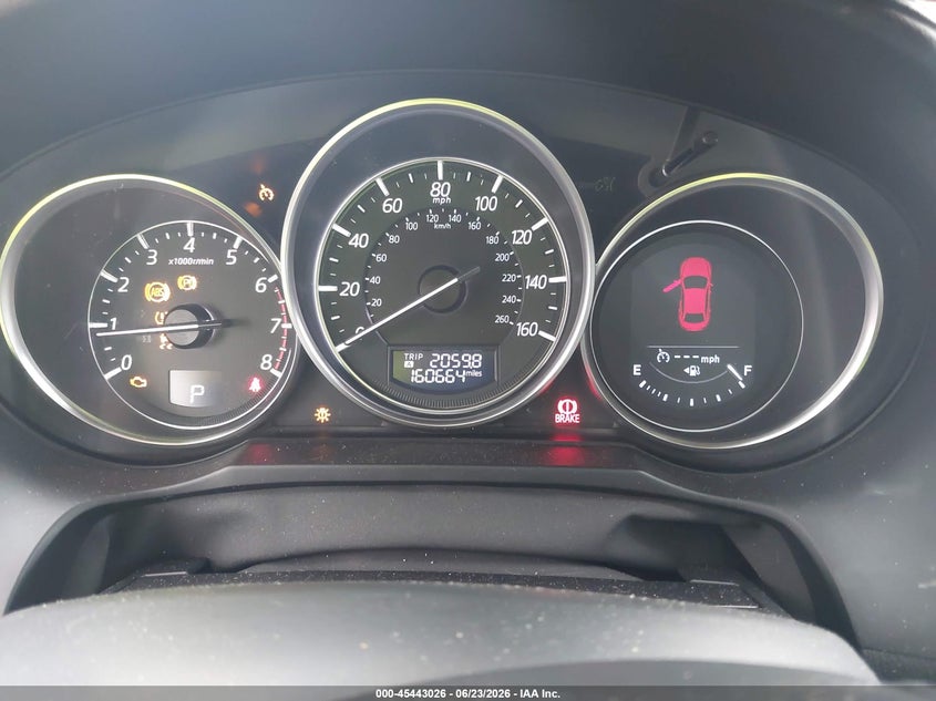 2016 Mazda 6 VIN JM1GJ1W58G1474447 IAAI salvage auction — LEFT SIDE, Salvage Title, sold $950 on 2026-07-29 (photo 7)