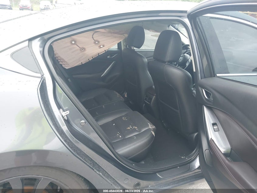 2016 Mazda 6 VIN JM1GJ1W58G1474447 IAAI salvage auction — LEFT SIDE, Salvage Title, sold $950 on 2026-07-29 (photo 8)
