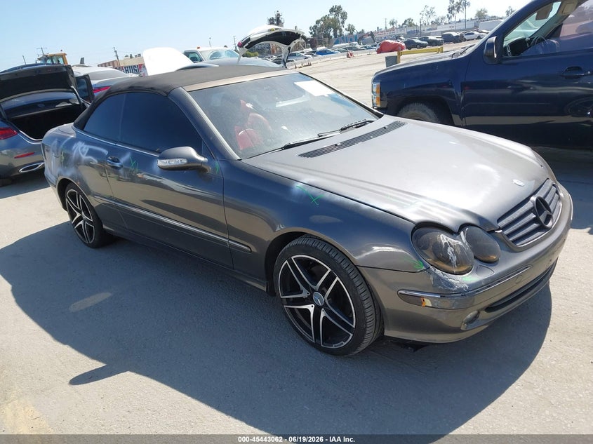 2004 Mercedes-benz Clk-class VIN WDBTK65G24T006207 IAAI salvage auction — VANDALISM, Salvage (California), sold $200 on 2026-07-08 (photo 1)