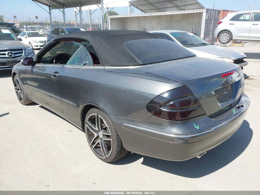 2004 Mercedes-benz Clk-class VIN WDBTK65G24T006207 IAAI salvage auction — VANDALISM, Salvage (California), sold $200 on 2026-07-08 (photo 3)
