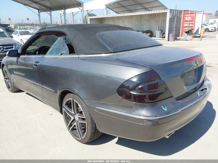 2004 Mercedes-benz Clk-class VIN WDBTK65G24T006207 IAAI salvage auction — VANDALISM, Salvage (California), sold $200 on 2026-07-08 (photo 6)