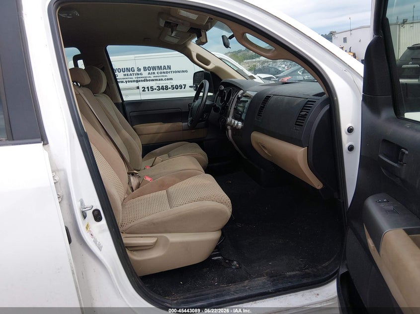 2013 Toyota Tundra VIN 5TFUM5F11DX041611 IAAI salvage auction — NORMAL WEAR, Clear (Pennsylvania), sold $3,650 on 2026-07-17 (photo 5)