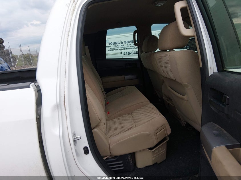 2013 Toyota Tundra VIN 5TFUM5F11DX041611 IAAI salvage auction — NORMAL WEAR, Clear (Pennsylvania), sold $3,650 on 2026-07-17 (photo 8)