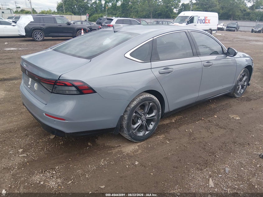 2023 Honda Accord VIN 1HGCY2F67PA014755 IAAI salvage auction — FRONT & REAR, Salvage (Ohio), sold $6,500 on 2026-07-09 (photo 4)