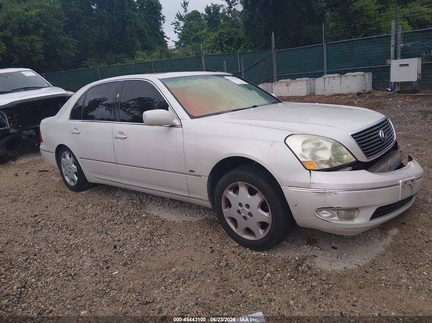 2002 Lexus Ls 430 VIN JTHBN30F020057168 — IAAI salvage auction photo