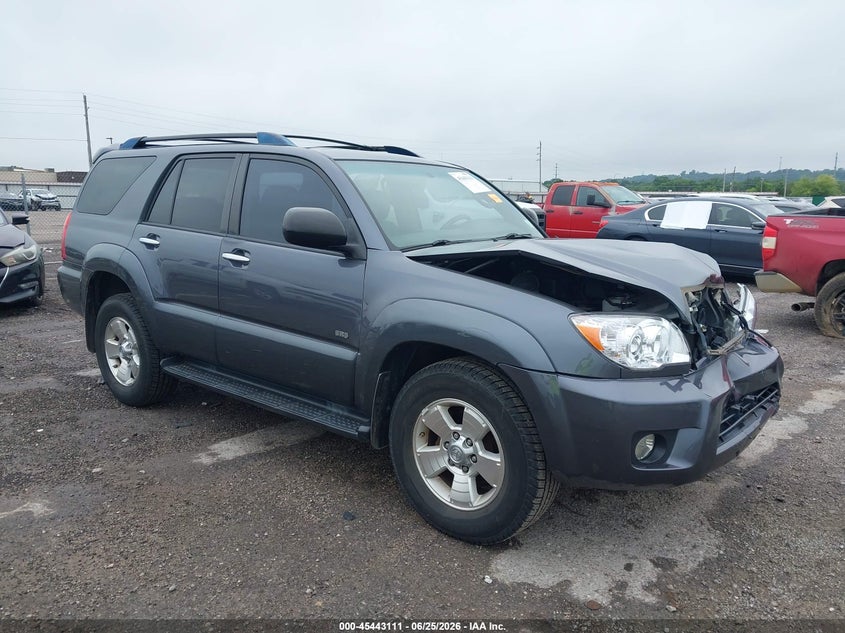 2007 Toyota 4runner VIN JTEZU14R478088973 IAAI salvage auction — FRONT END, Salvage (Oklahoma), sold $2,750 on 2026-07-15 (photo 1)