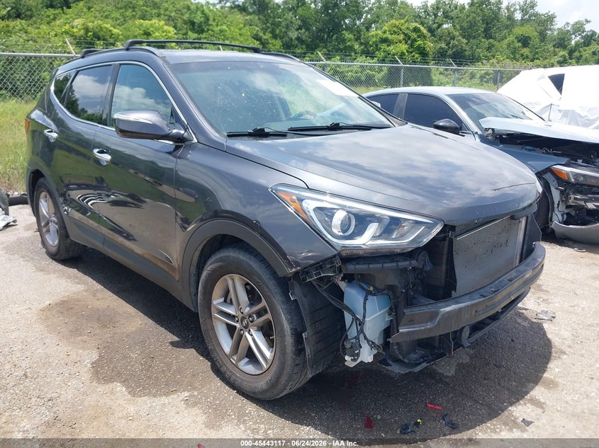 2017 Hyundai Santa fe VIN 5XYZU3LB0HG461280 IAAI salvage auction — FRONT END, Salvage (Louisiana), sold $3,000 on 2026-08-02 (photo 1)
