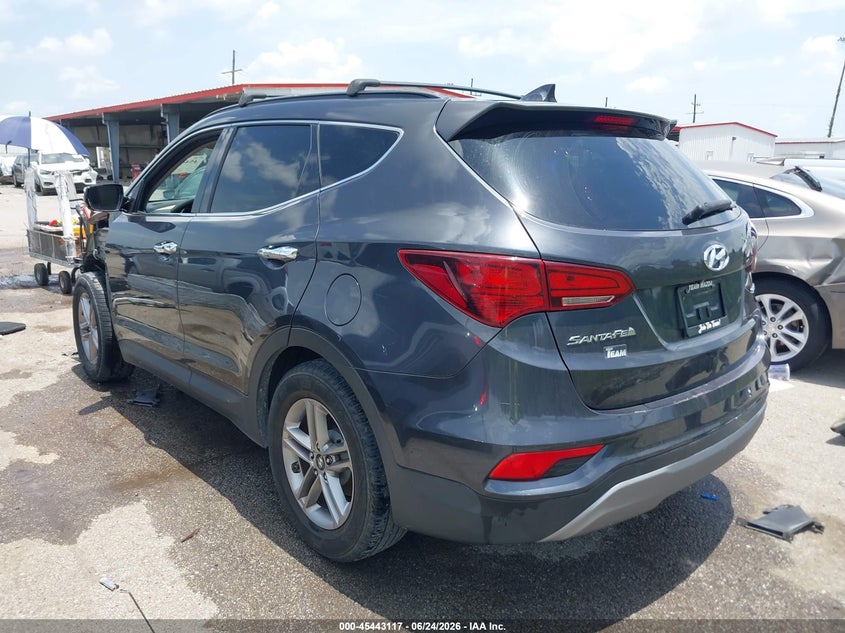 2017 Hyundai Santa fe VIN 5XYZU3LB0HG461280 IAAI salvage auction — FRONT END, Salvage (Louisiana), sold $3,000 on 2026-08-02 (photo 3)