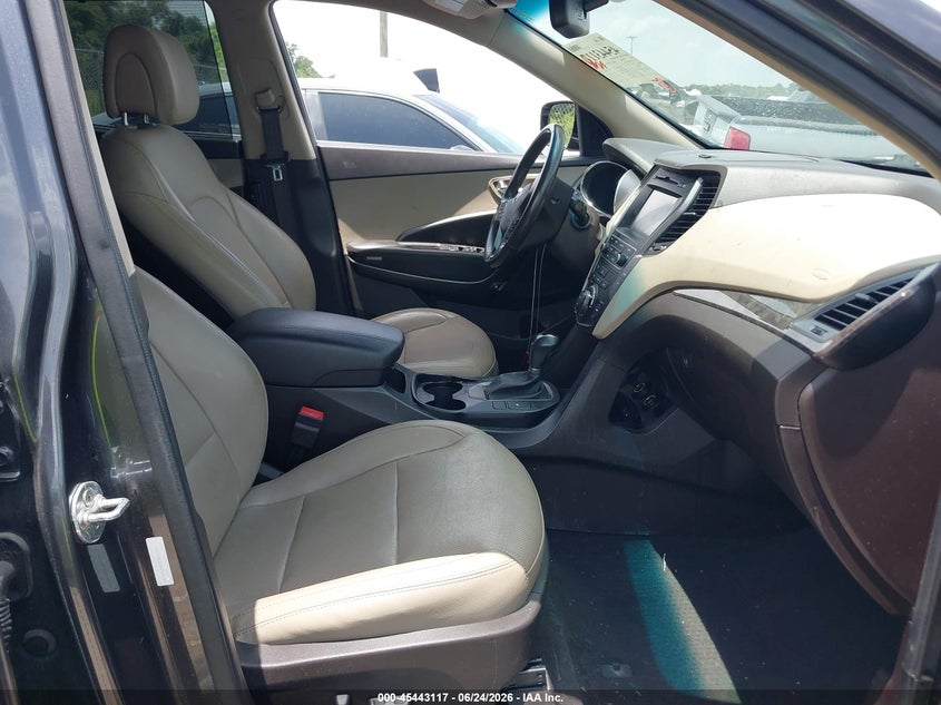 2017 Hyundai Santa fe VIN 5XYZU3LB0HG461280 IAAI salvage auction — FRONT END, Salvage (Louisiana), sold $3,000 on 2026-08-02 (photo 5)