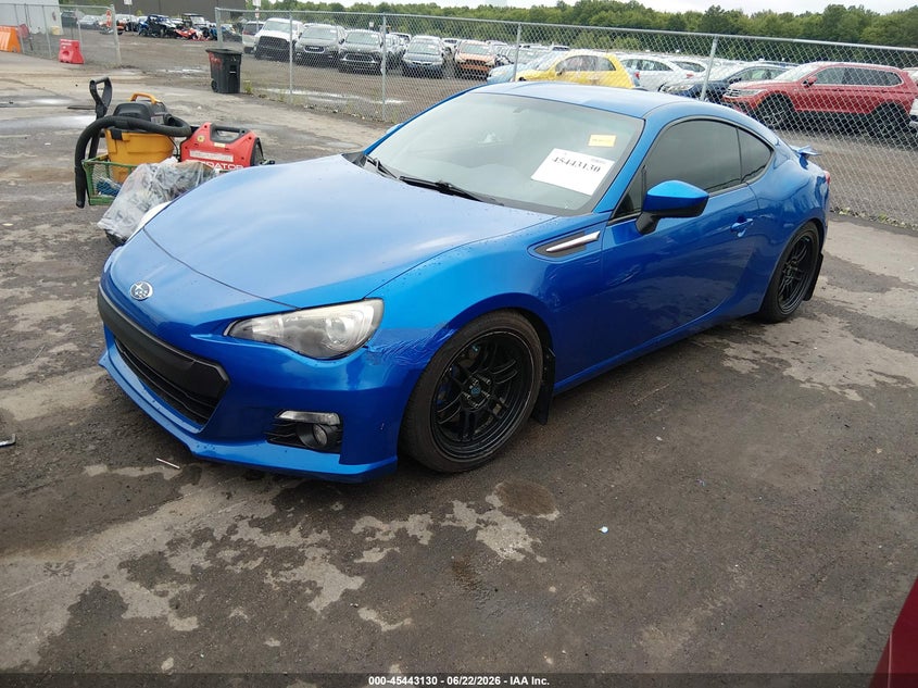 2013 Subaru Brz VIN JF1ZCAC14D1609686 IAAI salvage auction — FRONT END, Wait Title, sold $2,800 on 2026-08-01 (photo 2)
