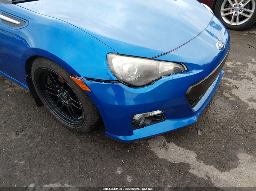 2013 Subaru Brz VIN JF1ZCAC14D1609686 IAAI salvage auction — FRONT END, Wait Title, sold $2,800 on 2026-08-01 (photo 6)