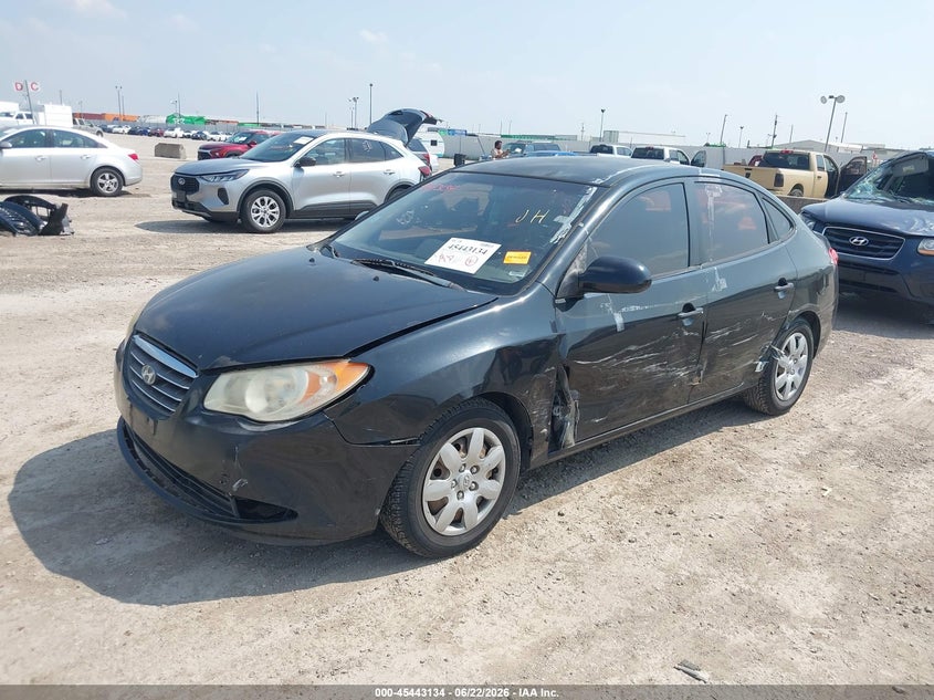 2009 Hyundai Elantra VIN KMHDU46D79U673800 IAAI salvage auction — LEFT & RIGHT, Salvage (Texas), sold $600 on 2026-07-15 (photo 2)