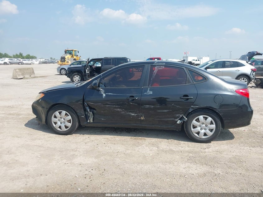 2009 Hyundai Elantra VIN KMHDU46D79U673800 IAAI salvage auction — LEFT & RIGHT, Salvage (Texas), sold $600 on 2026-07-15 (photo 6)